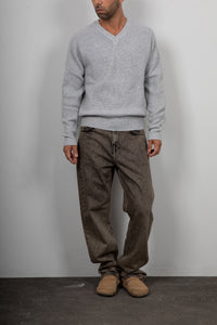 Maglione scollo V GIANNI LUPO - GREY GL35229