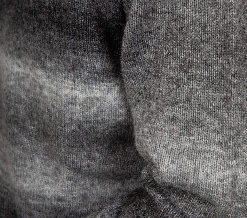 Maglione melange rigato INDICODE - GRIGIO 35-880