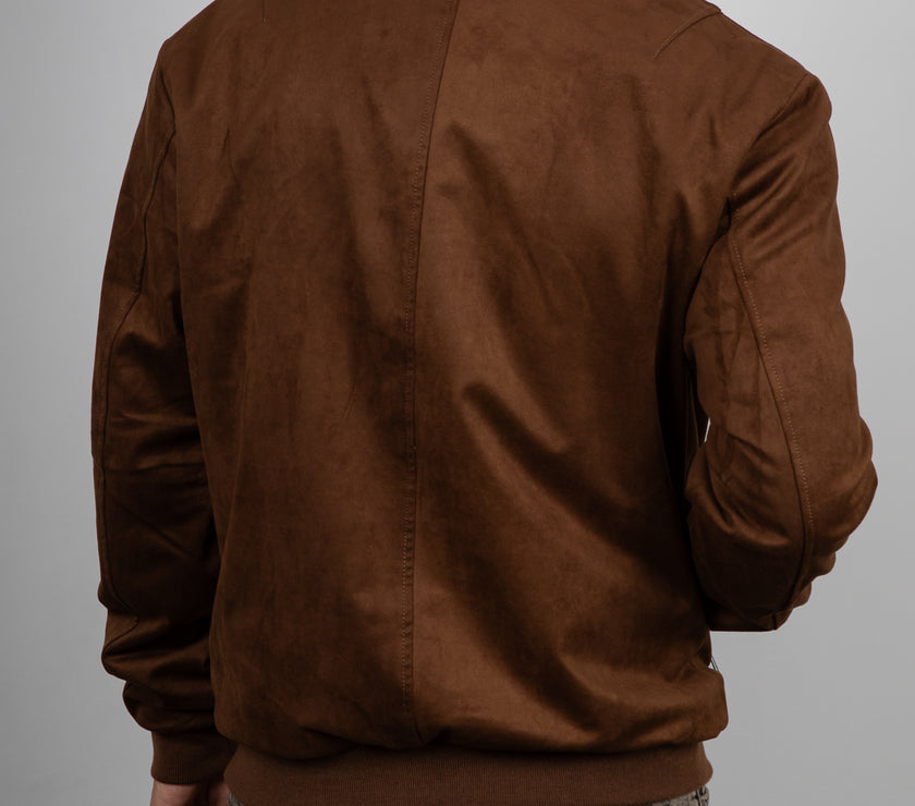 Bomber in suede GIANNI LUPO - TABACCO GL9715-F25