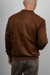 Bomber in suede GIANNI LUPO - TABACCO GL9715-F25