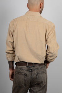 Camicia Button down in velluto INDICODE - MIELE 25-188