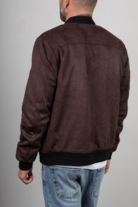 Bomber in suede INDICODE - MARRONE 15-969