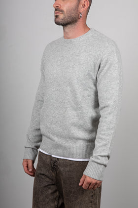 Maglione rasato INDICODE - GRIGIO 35-913