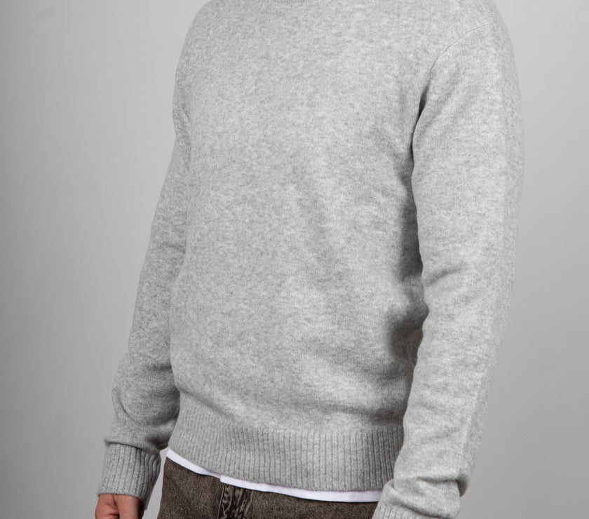 Maglione rasato INDICODE - GRIGIO 35-913