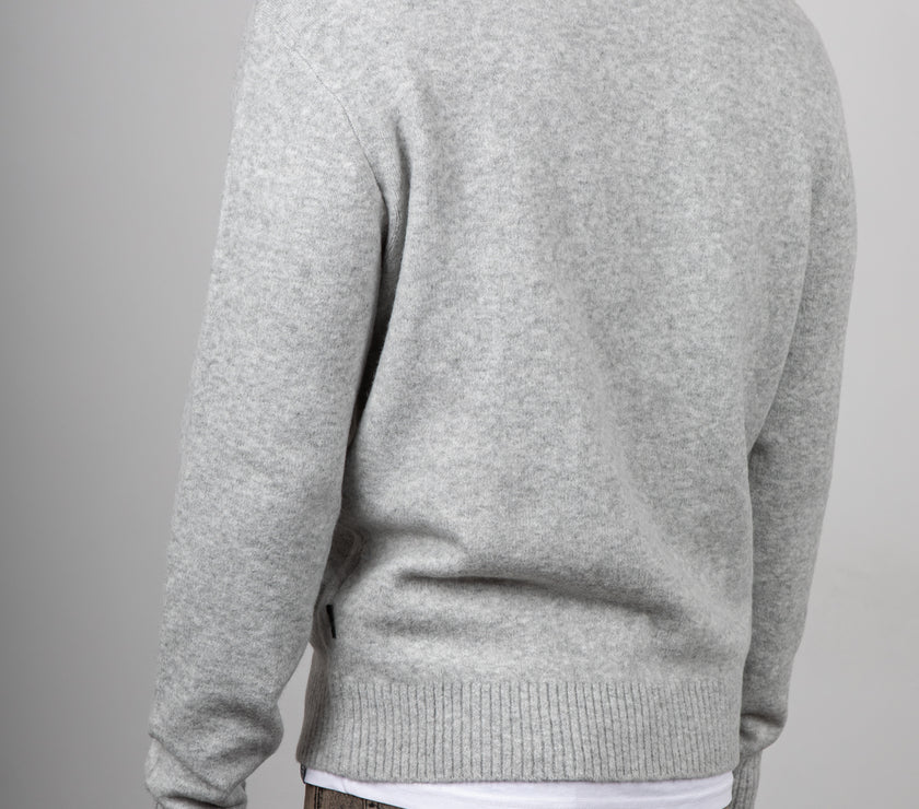 Maglione rasato INDICODE - GRIGIO 35-913