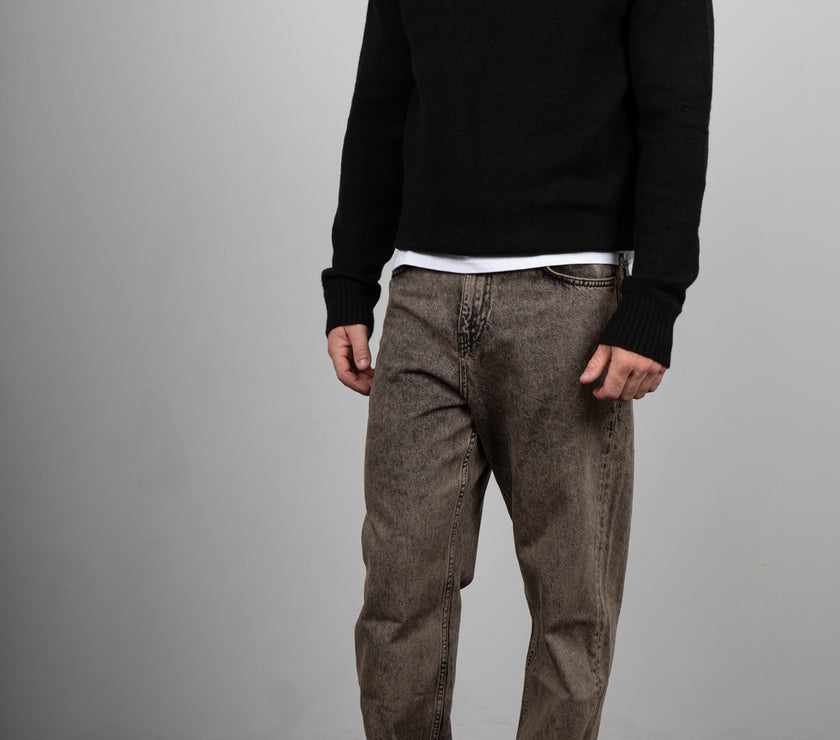 Maglione rasato INDICODE - NERO 35-913