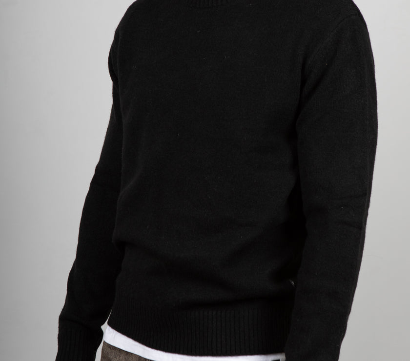 Maglione rasato INDICODE - NERO 35-913