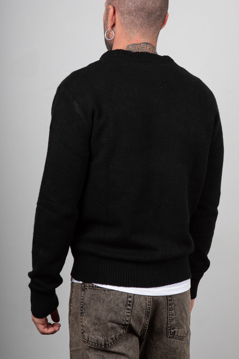Maglione rasato INDICODE - NERO 35-913