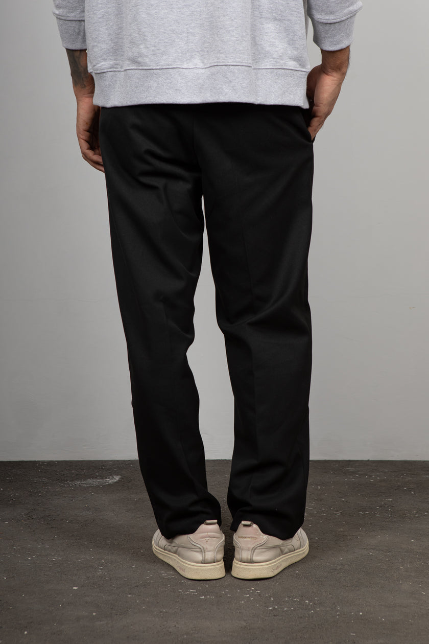 Pantalone palazzo WOODBIRD - NERO 2336-306