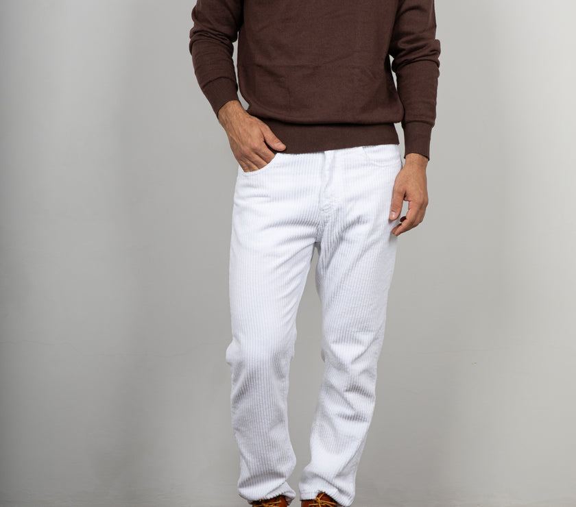 Pantalone in velluto PONT - RV5BIA YELLOWSTONE