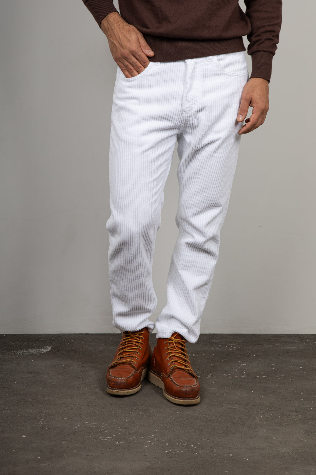 Pantalone in velluto PONT - RV5BIA YELLOWSTONE