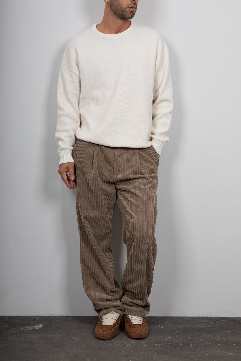 Pantalone palazzo in velluto rocciatore PONT - RVMFAN DELAMARE