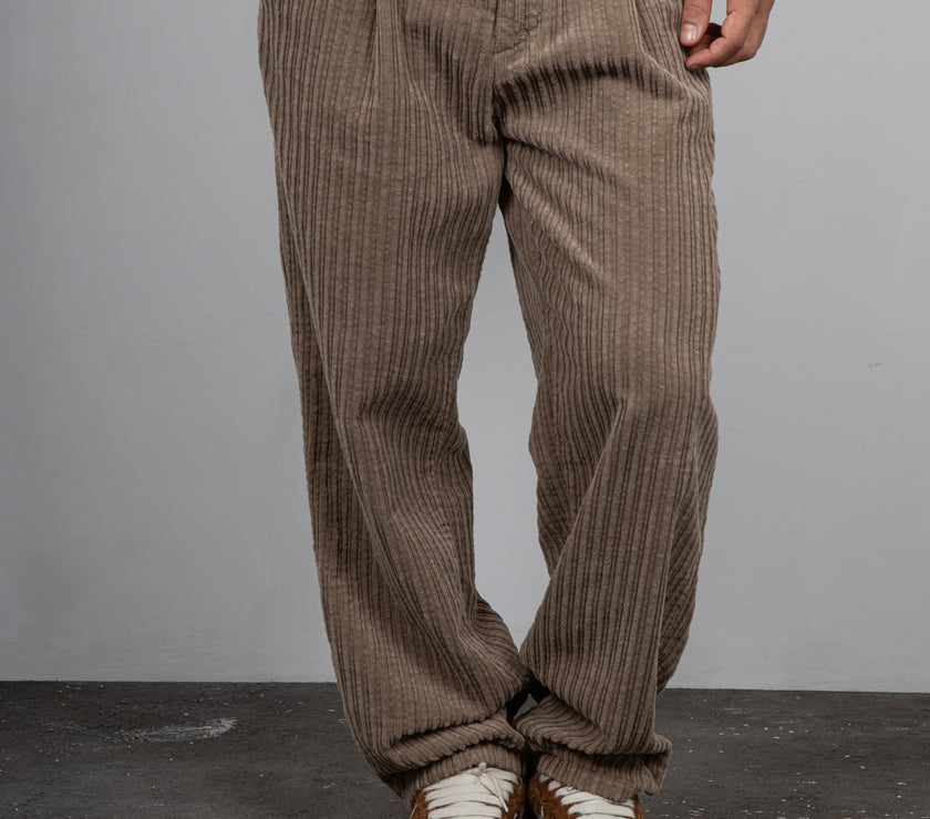 Pantalone palazzo in velluto rocciatore PONT - RVMFAN DELAMARE