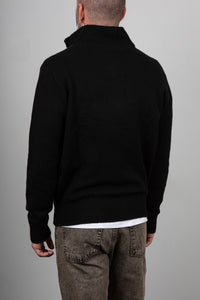 Maglione mezza zip INDICODE - NERO 35-912