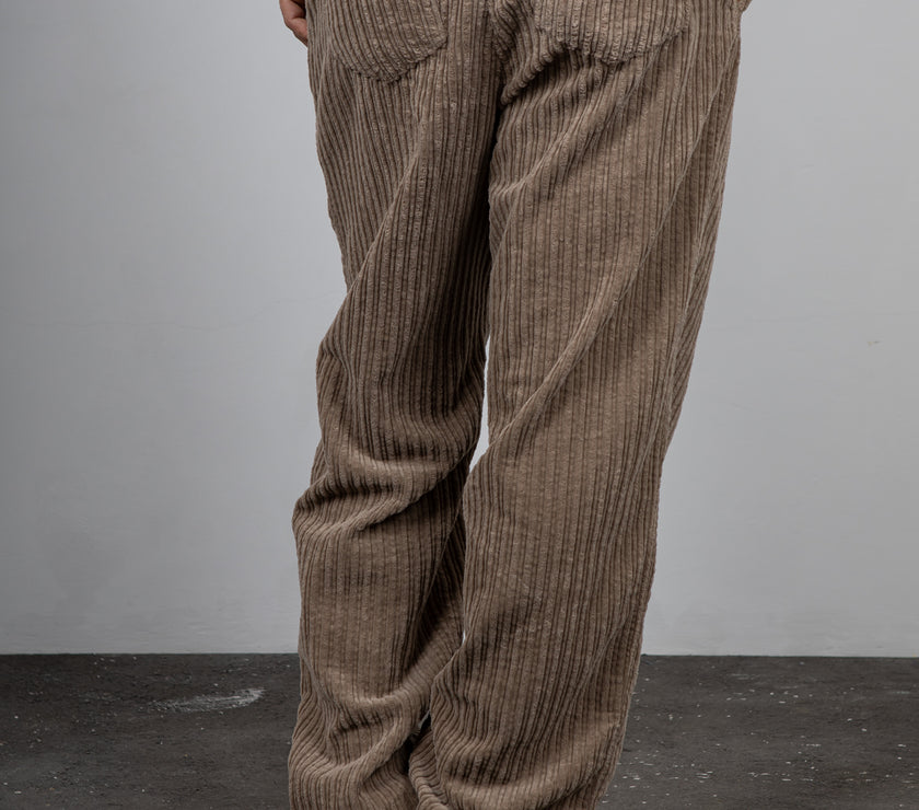 Pantalone palazzo in velluto rocciatore PONT - RVMFAN DELAMARE