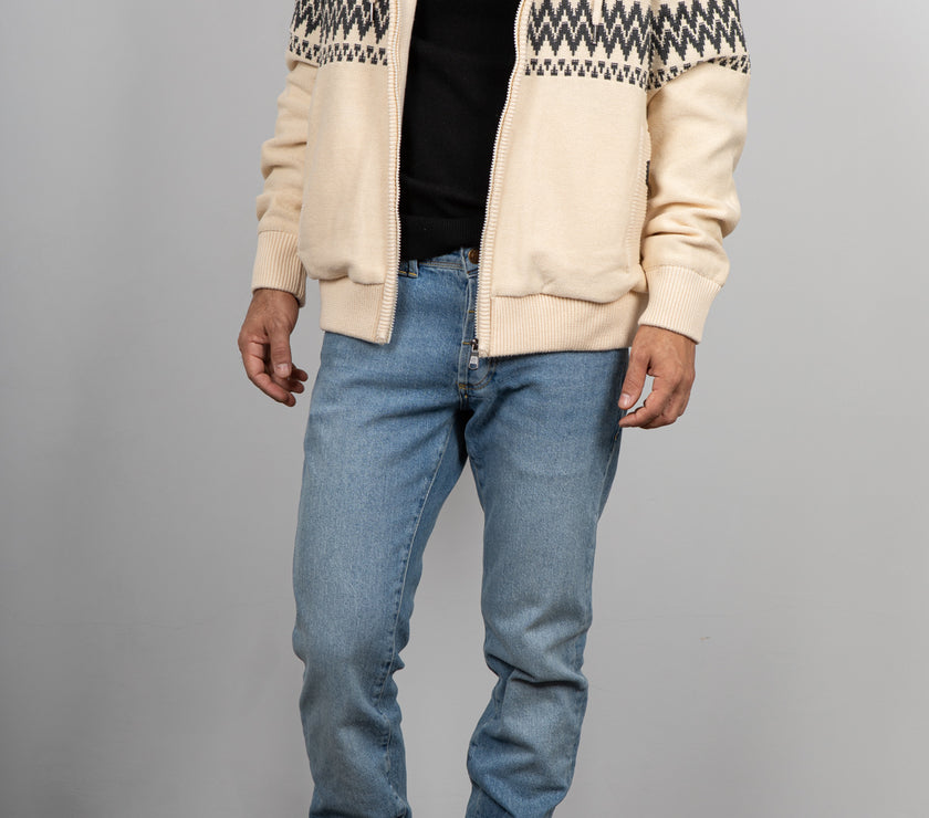 Giubbotto sherpa INDICODE - BIANCO 35-907