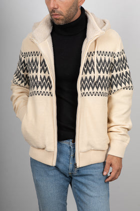 Giubbotto sherpa INDICODE - BIANCO 35-907