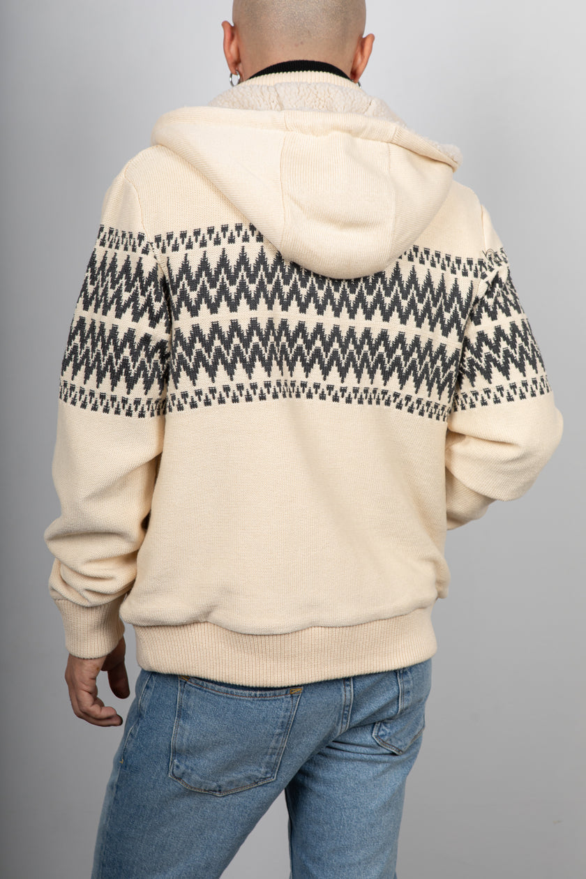 Giubbotto sherpa INDICODE - BIANCO 35-907