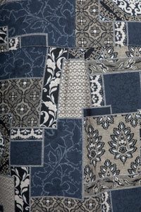 Giacca camicia jacquard effetto patch ANERKJENDT-902106