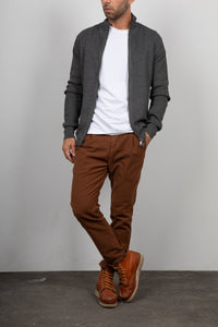 Pantalone chino spina di pesce PONT - SMOTER KOLI