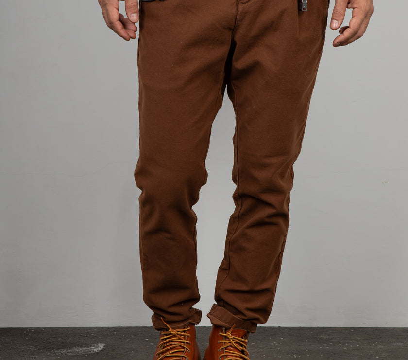 Pantalone chino spina di pesce PONT - SMOTER KOLI