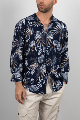Camicia TELAMIRA-NEW TROPICAL BLU