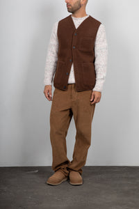 Gilet in lana ANERKJENDT - BRUCIATO 902024