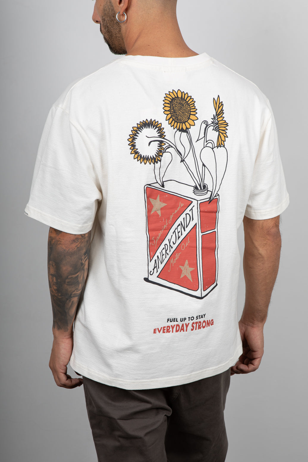 T-shirt ANERKJENDT - OFFWHITE 902115