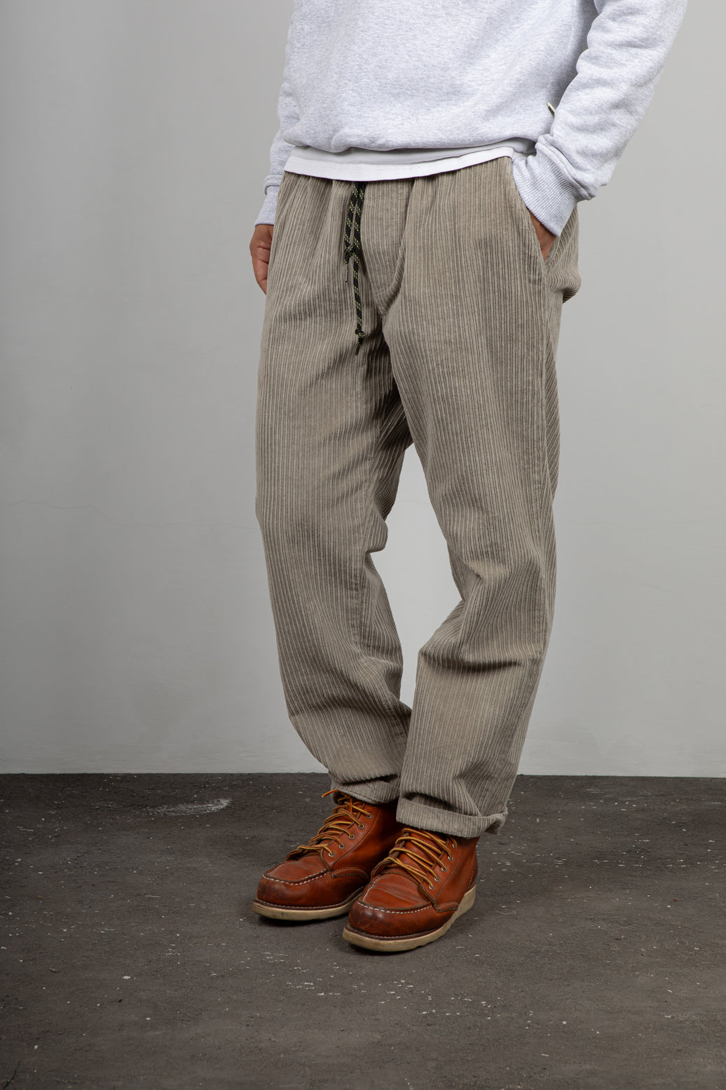 Pantalaccio velluto S001 - TORTORA PAZ85ROC