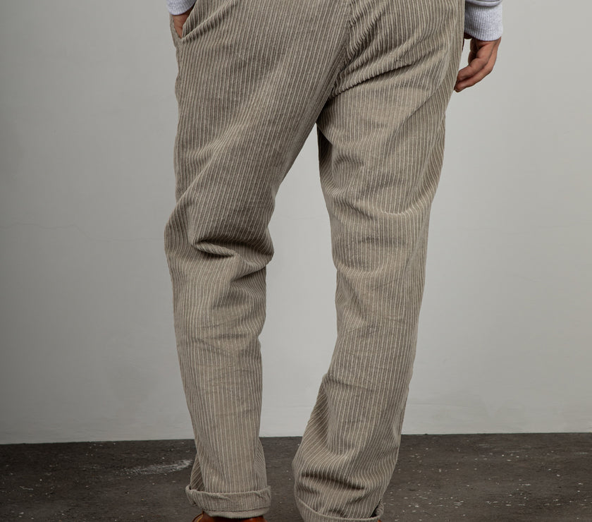 Pantalaccio velluto S001 - TORTORA PAZ85ROC