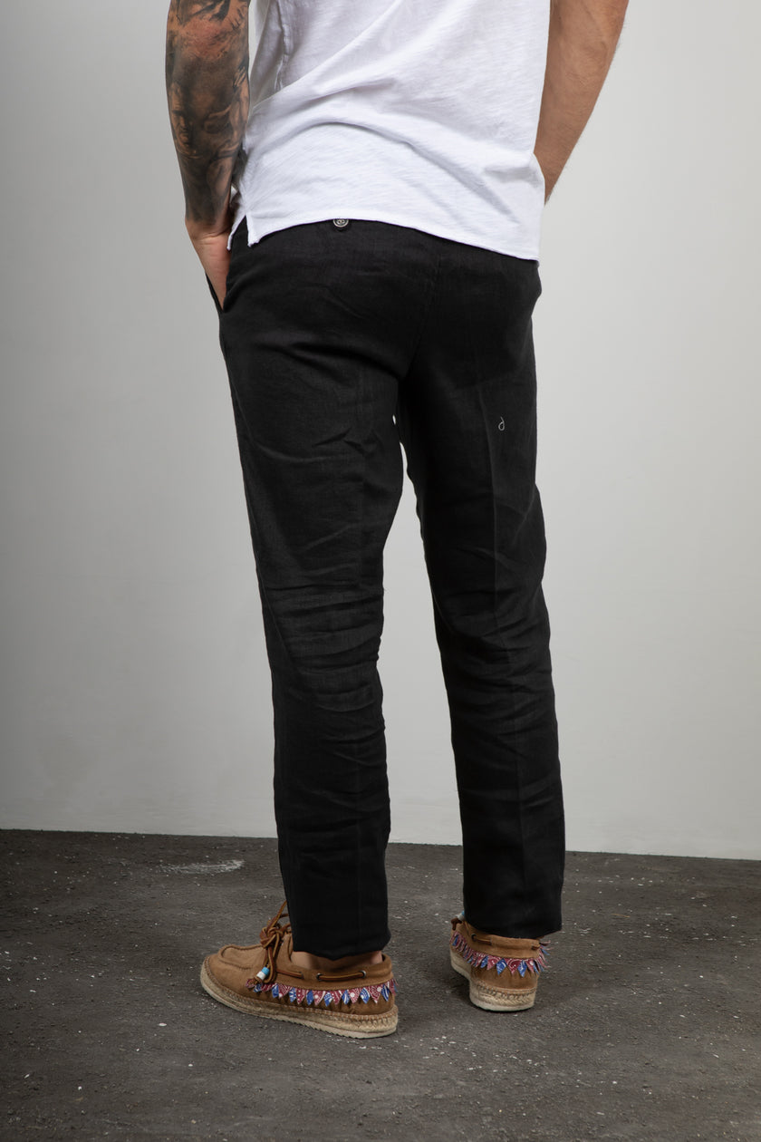 Pantalone GIANNI LUPO-MICHIGAN NERO