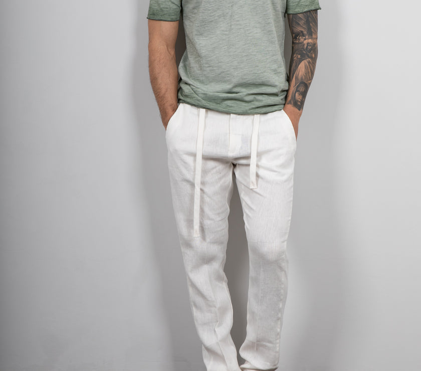 T-shirt taglio vivo GIANNI LUPO - GM107310 MILITARY