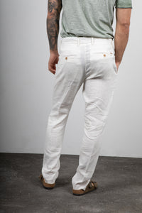 Pantalone GIANNI LUPO-MICHIGAN BIANCO