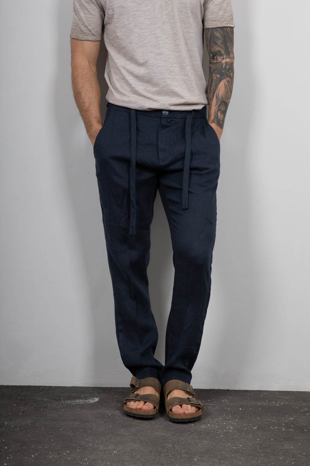 Pantalone GIANNI LUPO-MICHIGAN BLU