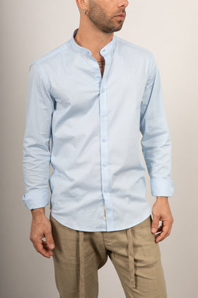 Camicia GIANNI LUPO-GL071DA CELESTE