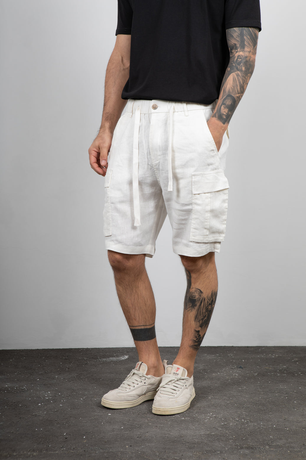 Bermuda GIANNI LUPO-GL510BD BIANCO