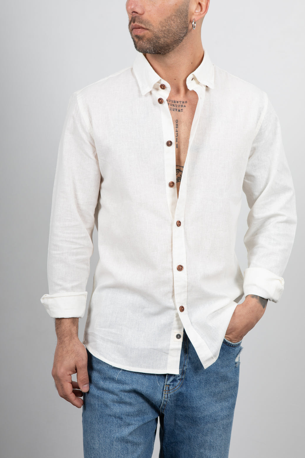 Camicia ANERKJENDT - 901935 TOFU