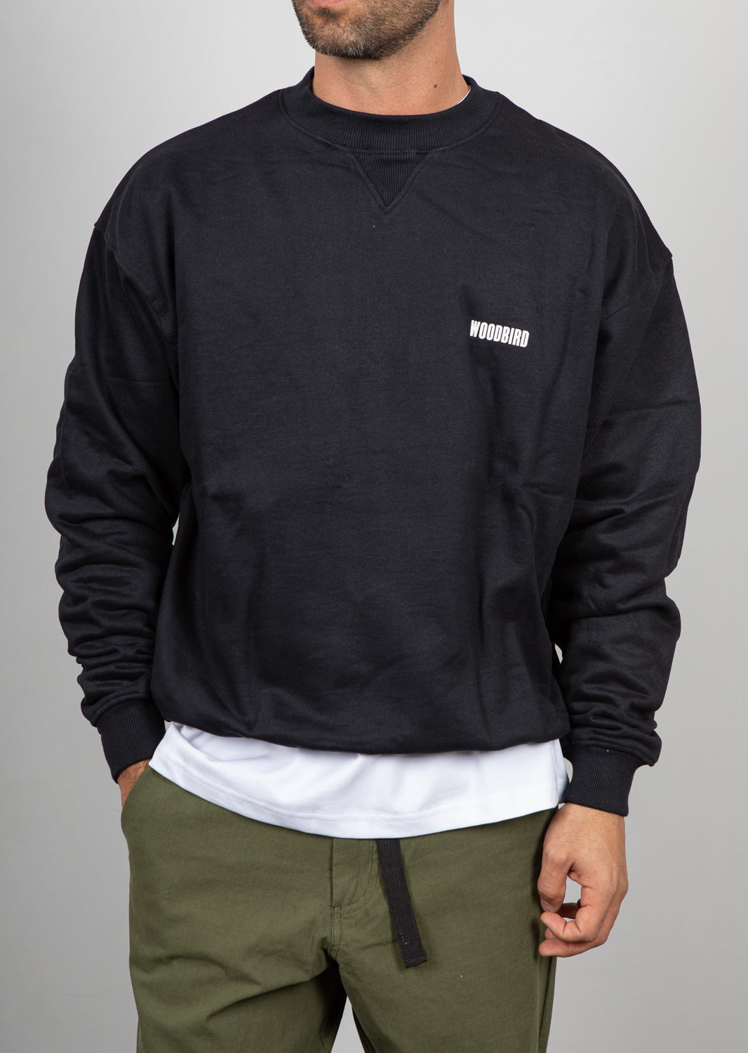 FELPA WOODBIRD-2516601 BLACK