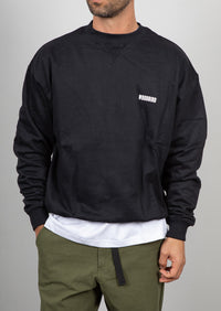FELPA WOODBIRD-2516601 BLACK