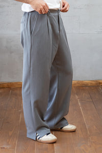 Pantalone palazzo NJB - GRIGIO BEK