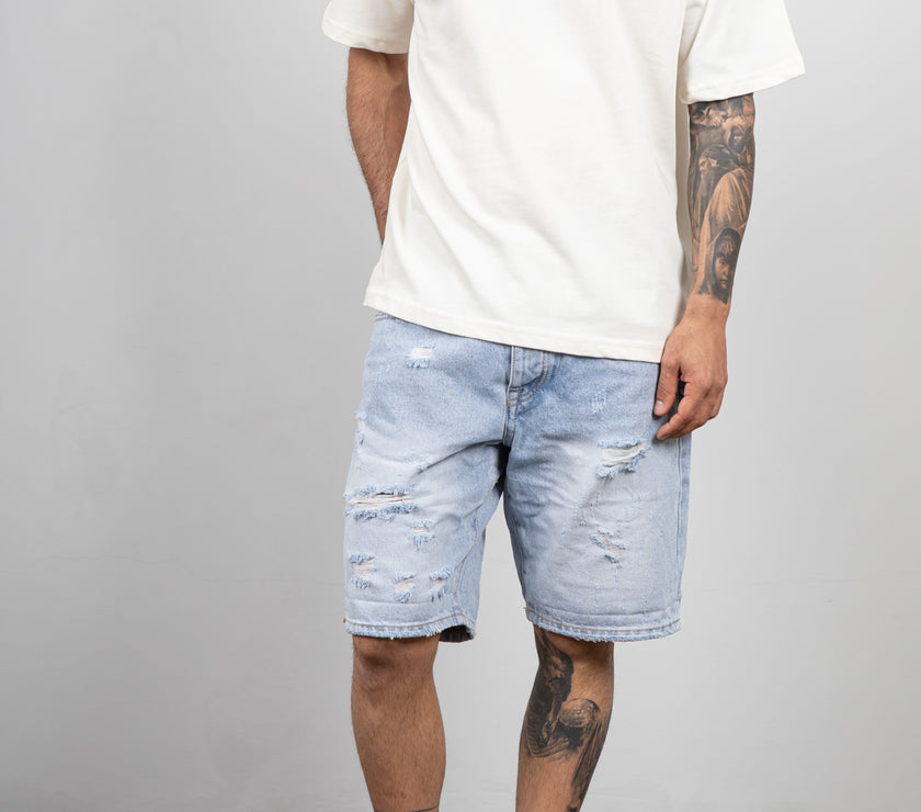 Bermuda in denim TELAMIRA - LTJ053 JEANS