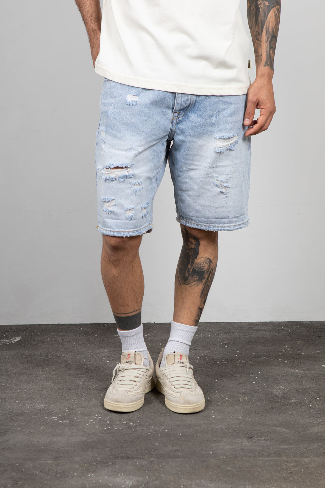 Bermuda in denim TELAMIRA - LTJ053 JEANS
