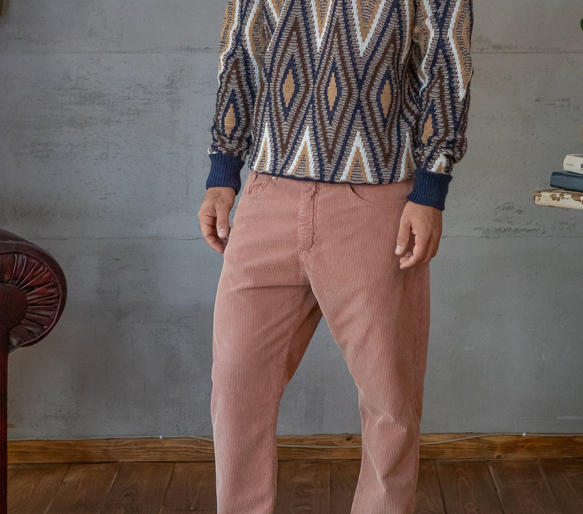 Pantalone BERNA-ROSA ANTICO 246058