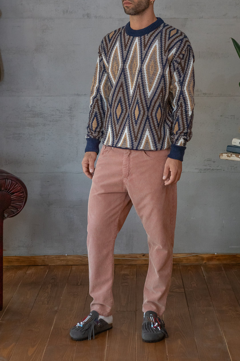 Pantalone BERNA-ROSA ANTICO 246058