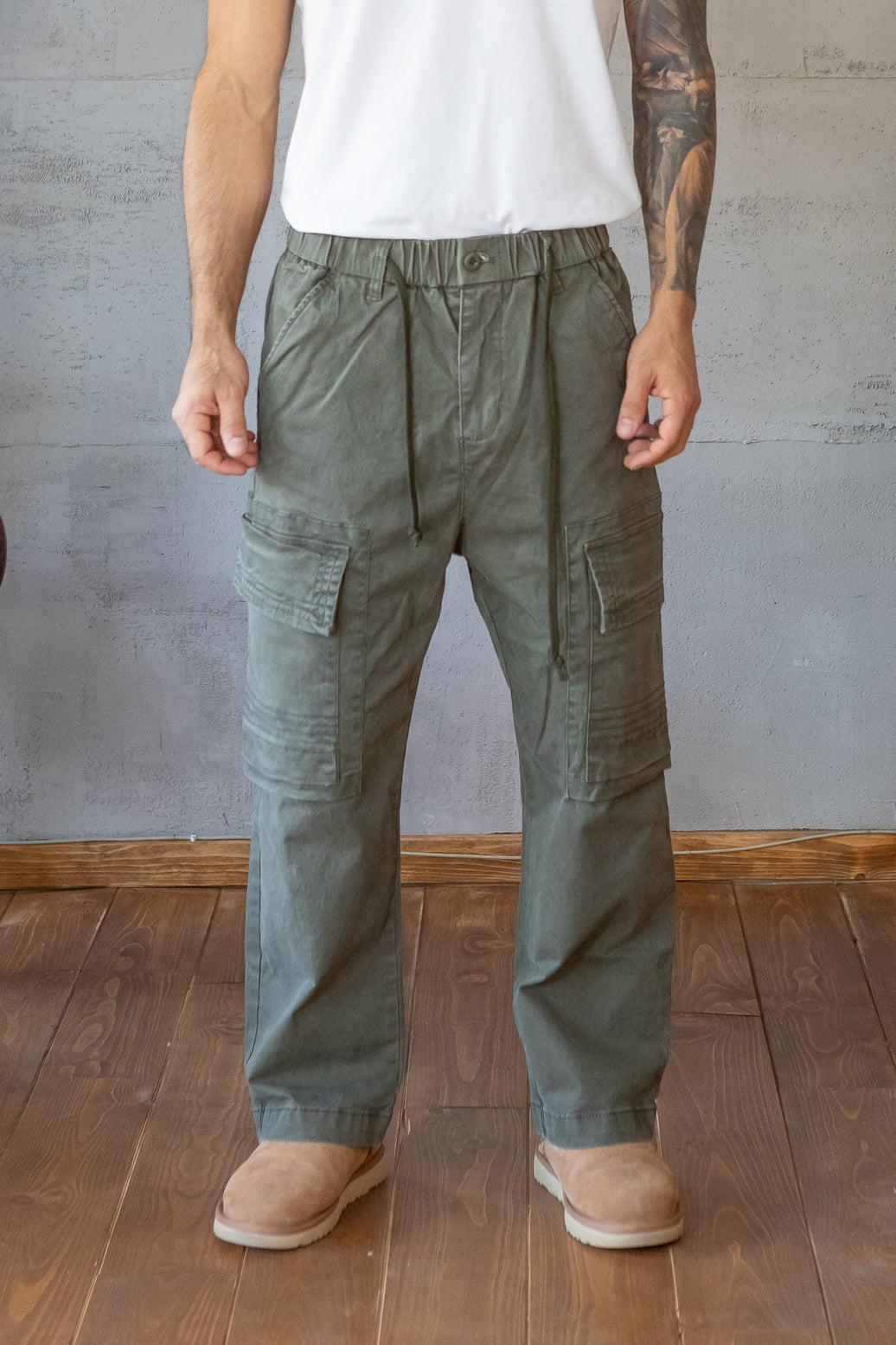 Pantalone BERNA-VERDE 246033