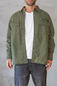 Giacca Camicia 2 in 1 BERNA-VERDE 246031