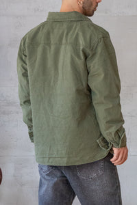 Giacca Camicia 2 in 1 BERNA-VERDE 246031