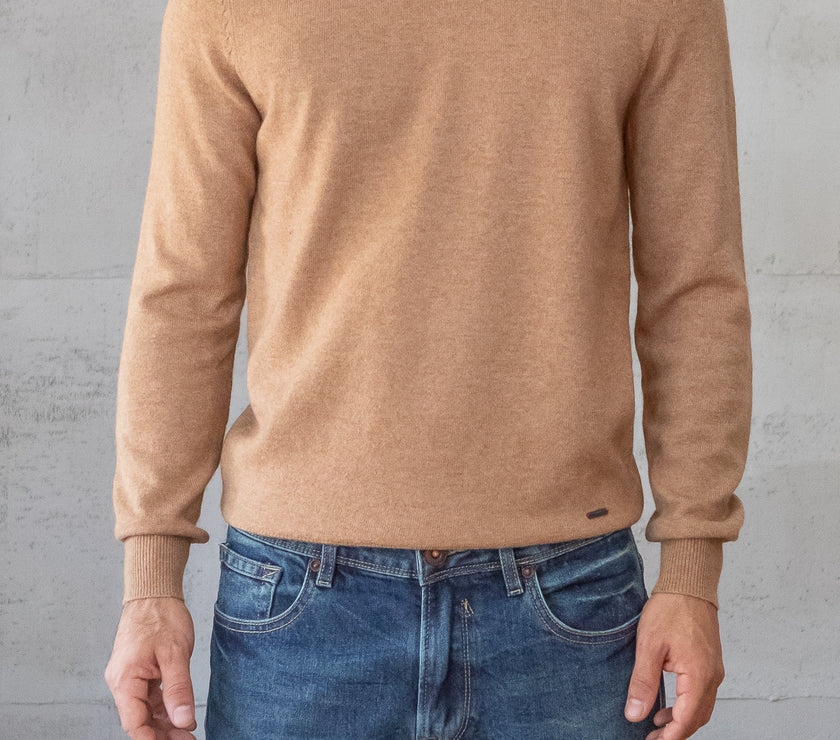 Maglione GIANNI LUPO - CAMMELLO GL383S