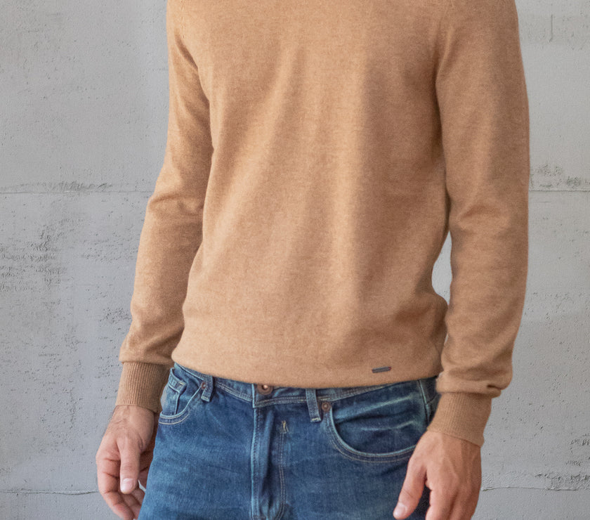 Maglione GIANNI LUPO - CAMMELLO GL383S
