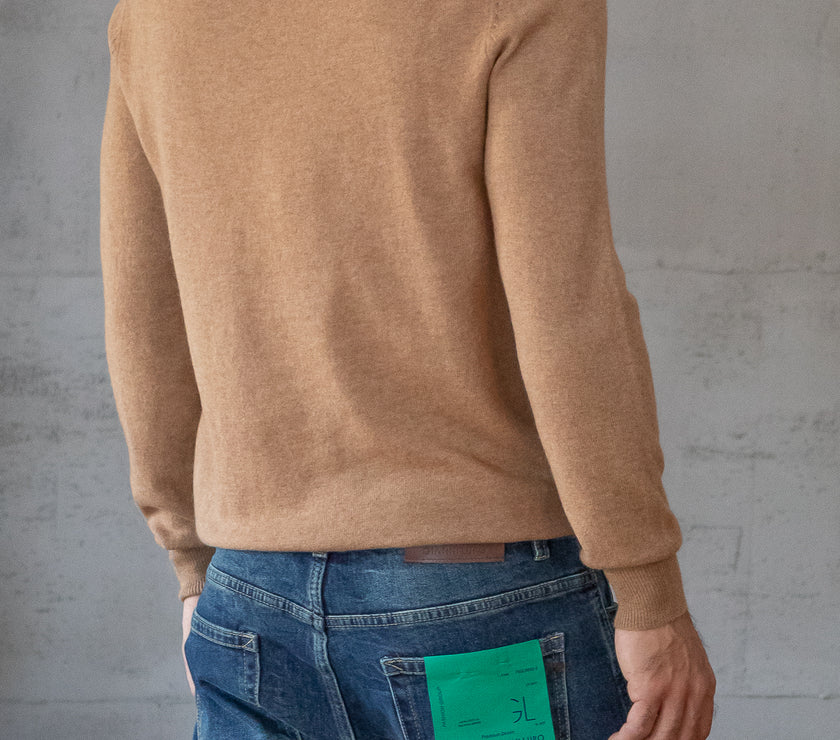 Maglione GIANNI LUPO - CAMMELLO GL383S